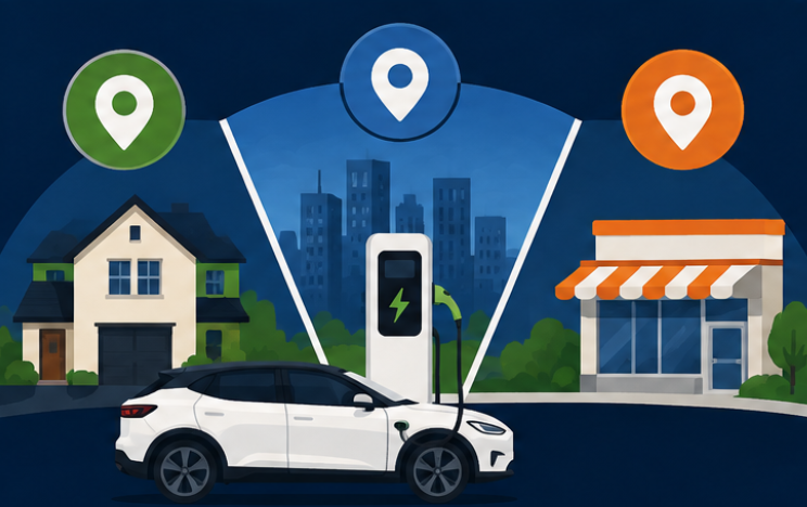 Ev charging location